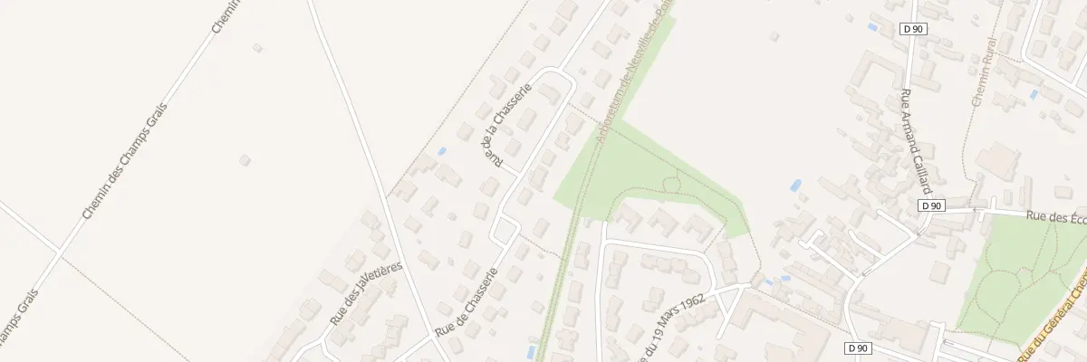 Plan du 15 Rue de la Chasserie à Neuville-de-Poitou