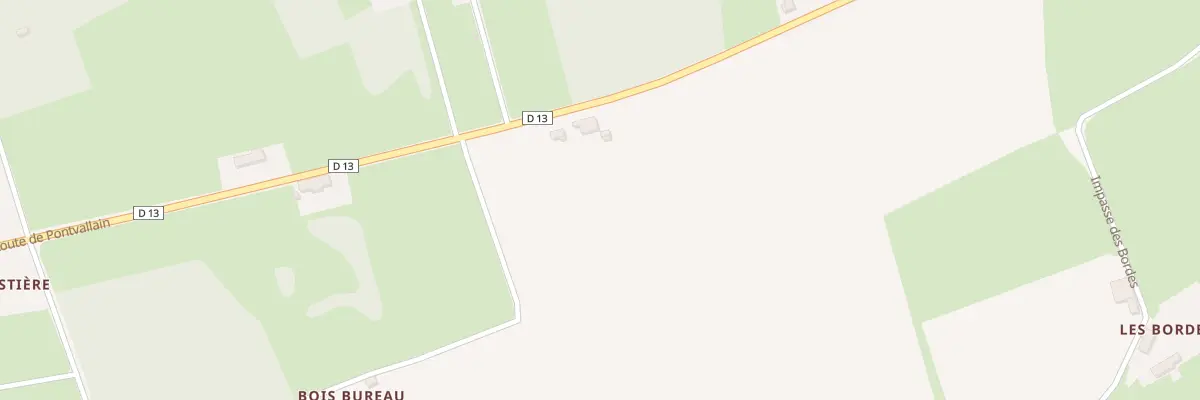 Plan du 59 Rte de Pontvallain à Mayet