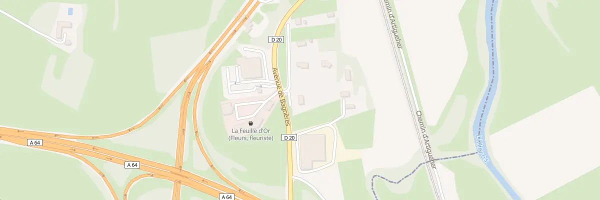 Plan du 29 Av de Bagnères à Tournay