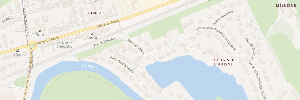 Plan du 7 All de l’Etang à Yvré-l’Évêque