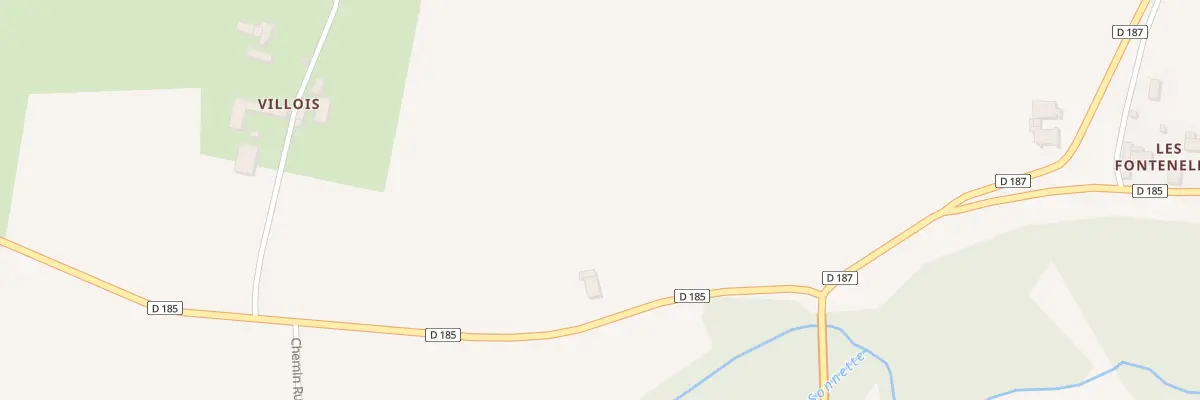 Plan des Groussauds à Mouton