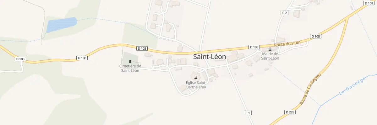 Plan du 4 Rue du Presbytère à Saint-Léon