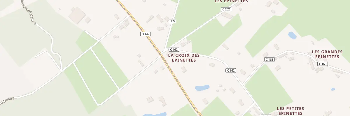 Plan du 603 Rte de Ruaudin à Changé