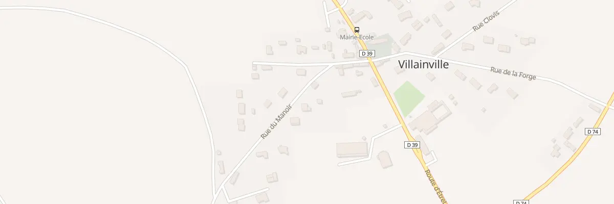 Plan du 7 Rue du Manoir à Villainville
