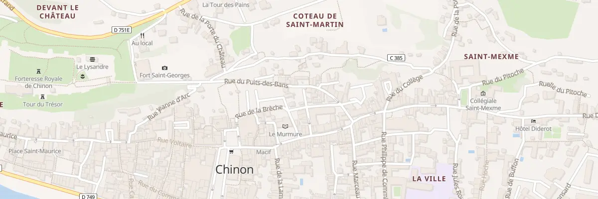 Plan du 11 Imp Jean Mace à Chinon