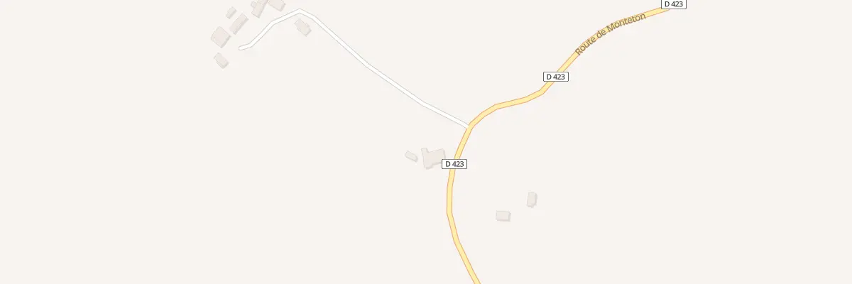 Plan du 4942 Rte de Monteton à Monteton