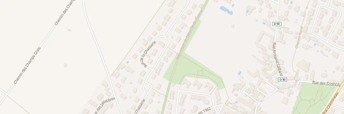 Plan du 21 Rue de la Chasserie à Neuville-de-Poitou