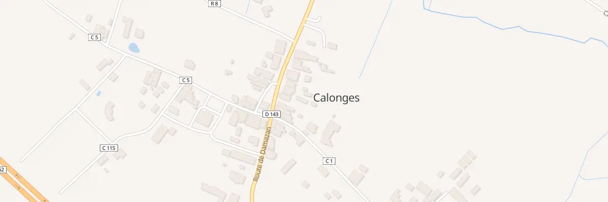 Plan du 44 Rte du Mas d’Agenais à Calonges