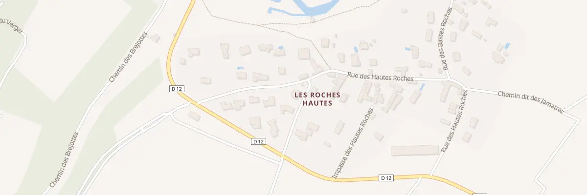 Plan du 8B Rue des Hautes Roches à Quinçay