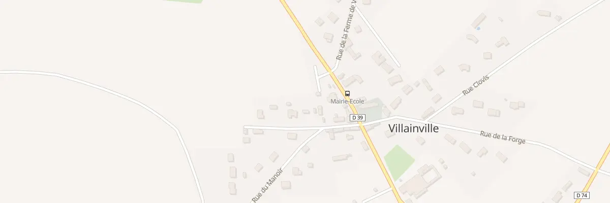 Plan du 2 Sen La Sente A Fontaine à Villainville