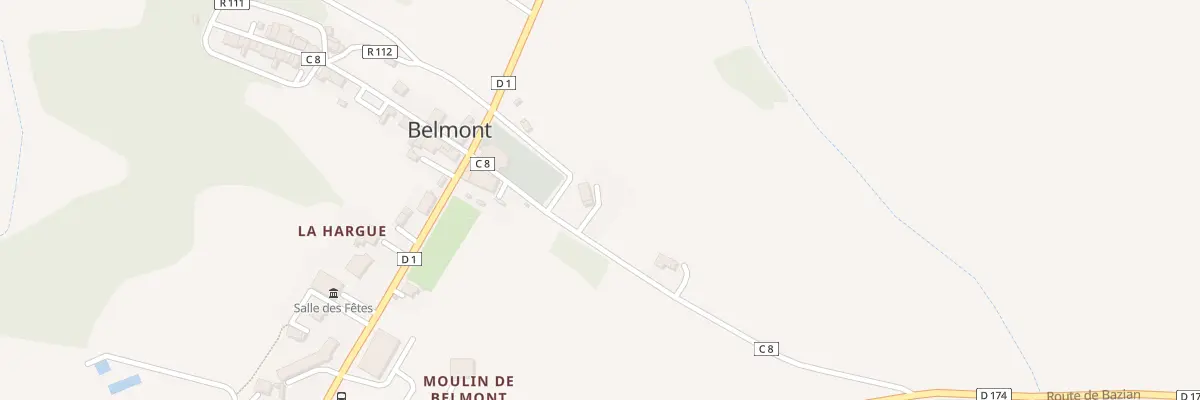 Plan du 110 Che de Junca à Belmont