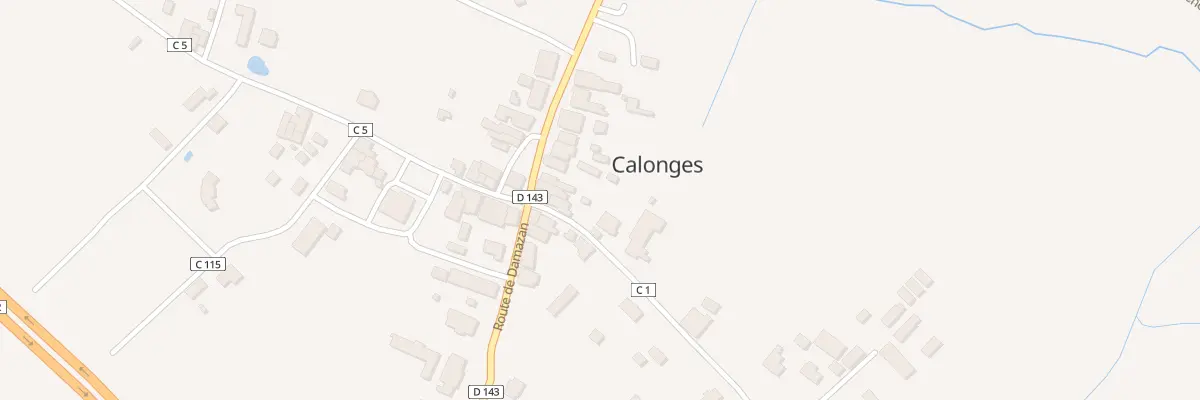 Plan du 24 Rte du Mas d’Agenais à Calonges