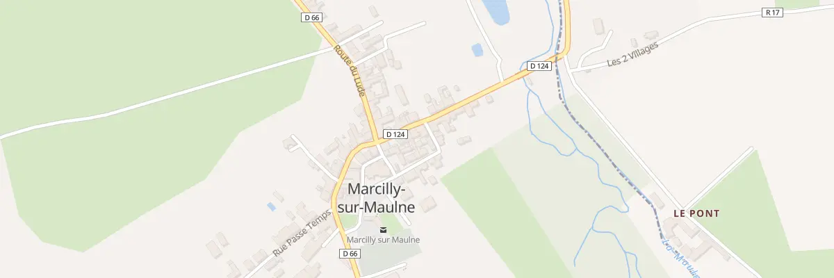 Plan du 5 Rue des Ponts à Marcilly-sur-Maulne