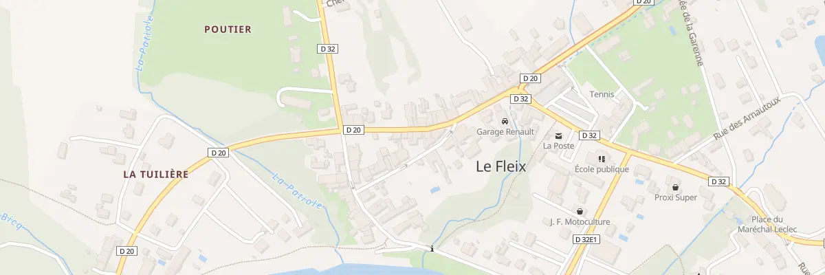 Plan du 139 Rue de la Battellerie au Fleix