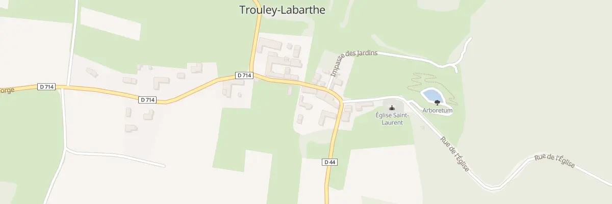Plan du 2 Rue de la Forge à Trouley-Labarthe