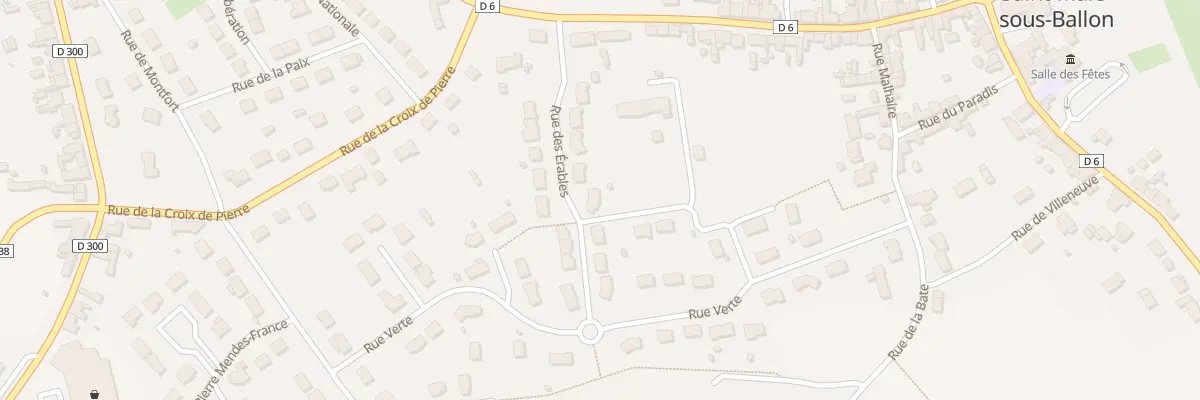 Plan du 9 Rue des Erables à Ballon-Saint Mars