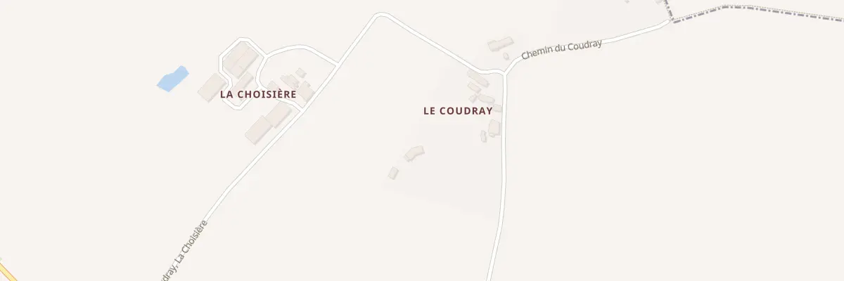 Plan du 12T Che du Coudray à Channay-sur-Lathan