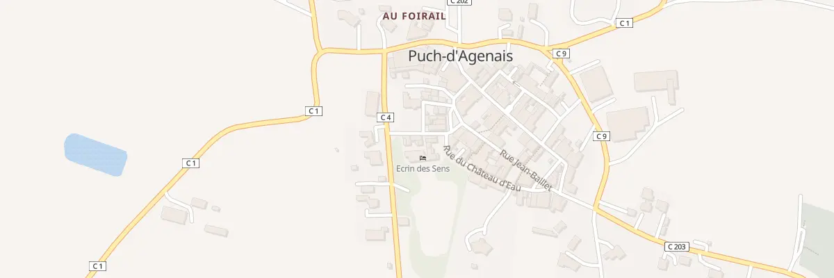 Plan du 37 Rue Jean Lacombe à Puch-d’Agenais