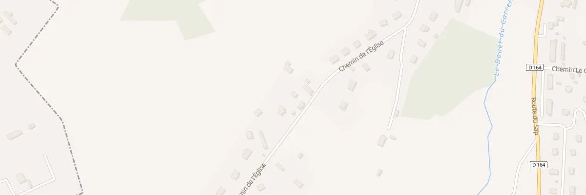 Plan du 30 Chem de l’Église à Beuvillers