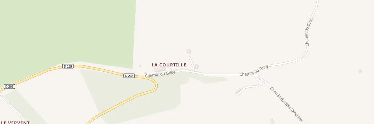 Plan du 1208 Che du Grisy à Saint-Julien-sur-Calonne
