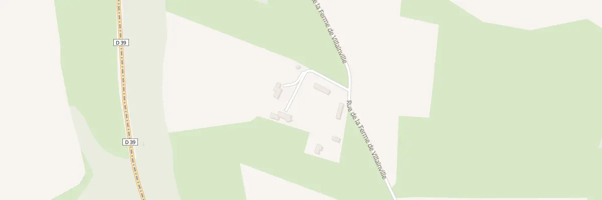 Plan du 1730 Rue de la Ferme de Villainvill à Villainville
