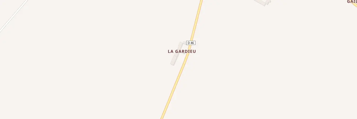 Plan du 5130 La Gardieu à Prinçay