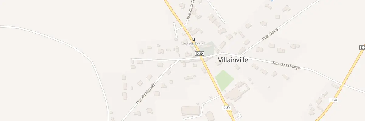 Plan du 3 Rue du Manoir à Villainville