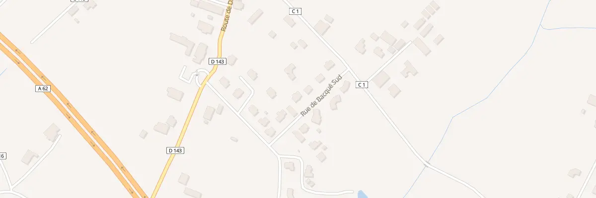 Plan du 255 Rue de Bacqué Sud à Calonges