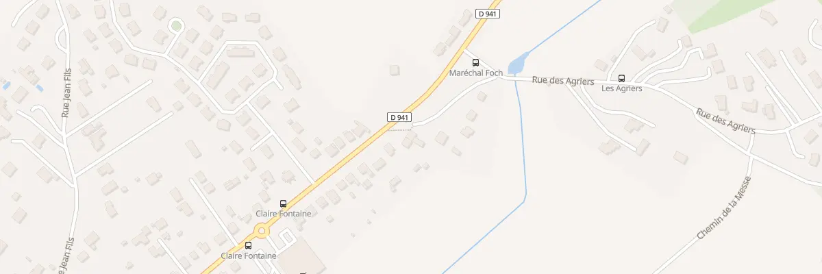Plan du 1034 Av Marechal Foch à Ruelle-sur-Touvre