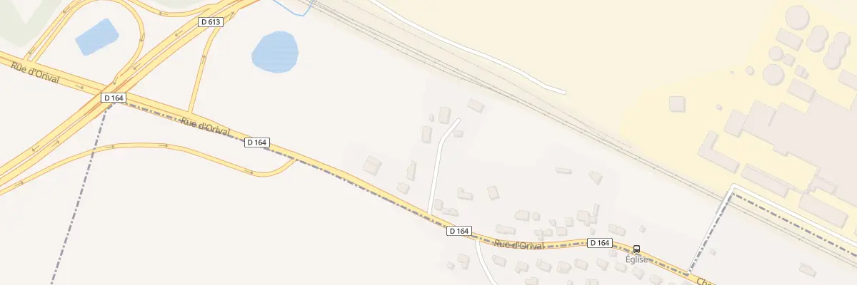Plan du 61 Rue d’Orival à Lisieux
