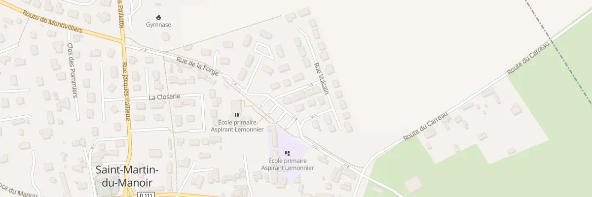 Plan du 4 Rue des Taillandiers à Saint-Martin-du-Manoir