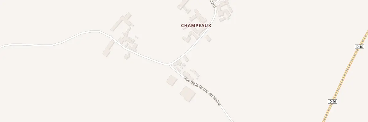 Plan du 10 Rue de la Girardière à Dercé