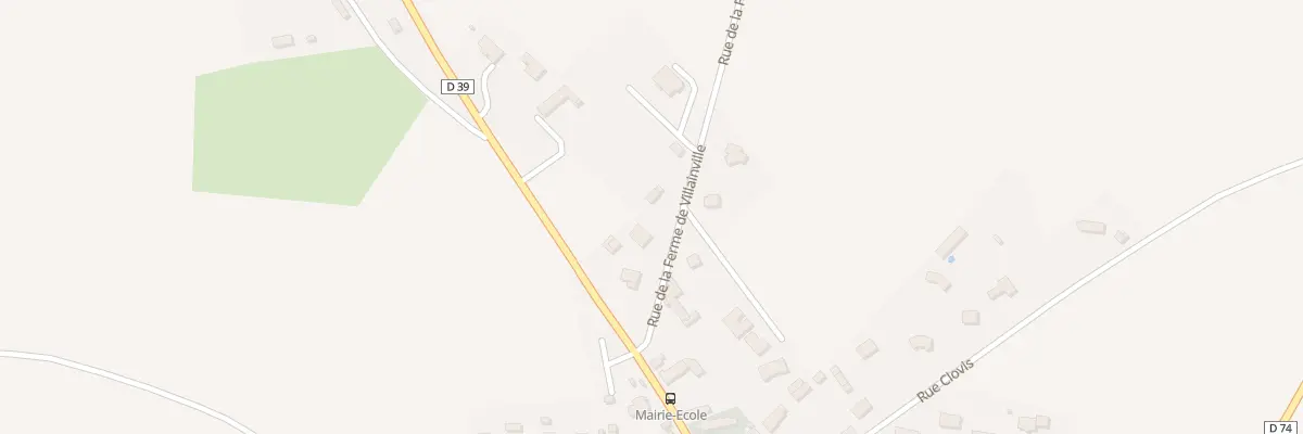 Plan du 5 Rue de la Ferme de Villainvill à Villainville