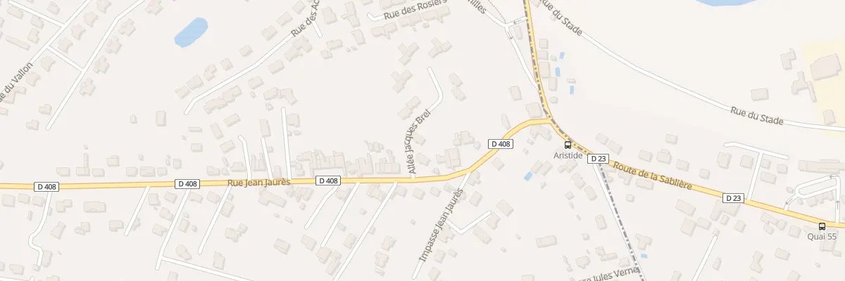 Plan du 2 All Jacques Brel à Magnac-sur-Touvre