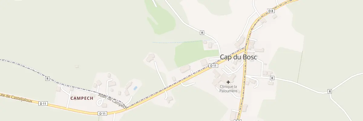 Plan du 79 Au Cap du Bosc à Saint-Léon