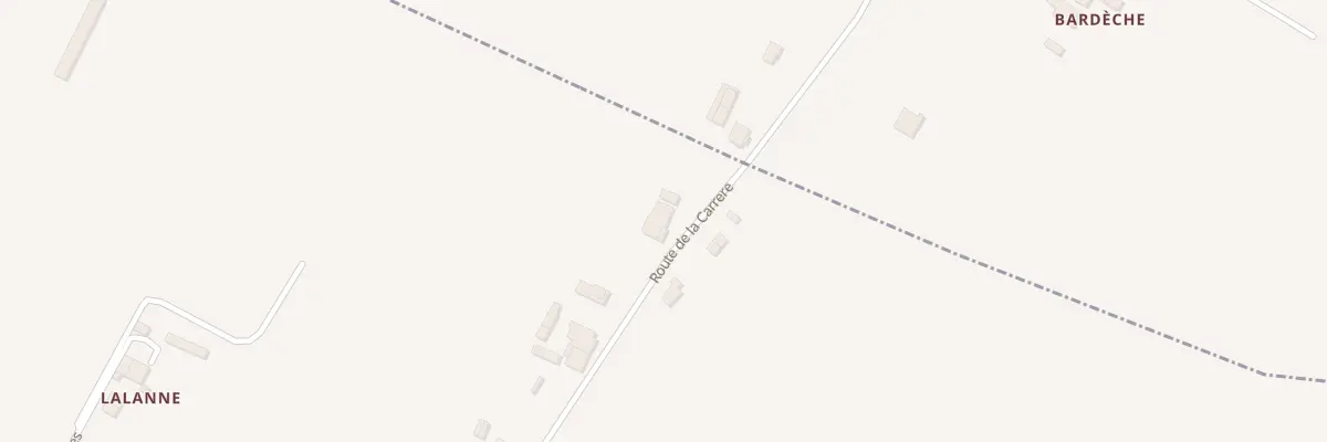 Plan du 170 Causserouge à Fauguerolles