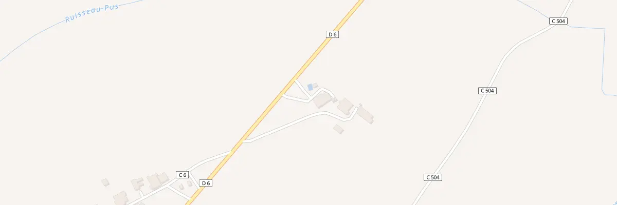 Plan du 93 Carrefour à Sénestis