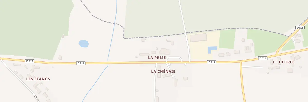Plan du 33 La Prise au Ménil-Broût