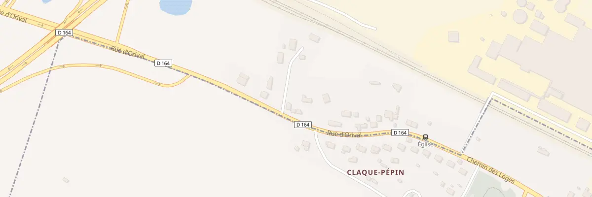Plan du 67 Rue d’Orival à Lisieux