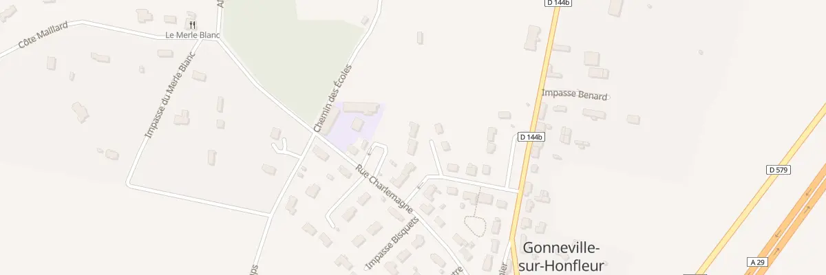 Plan du 3 Imp de la Forge à Gonneville-sur-Honfleur