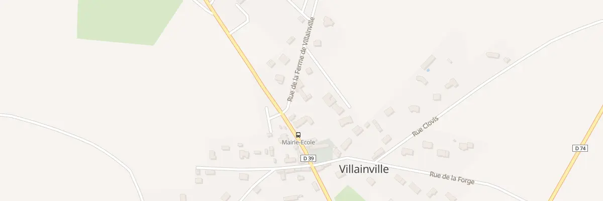 Plan du 5057 Rue de la Ferme de Villainvill à Villainville