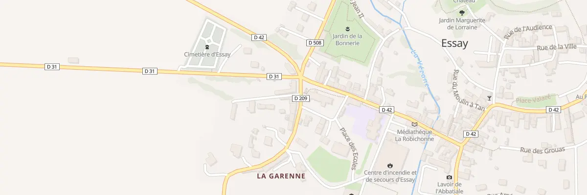 Plan du 4 Pl Saint Louis à Essay