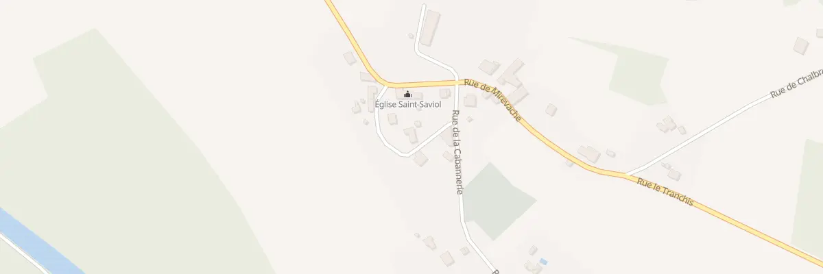 Plan du 5195 Le Bourg de Saint Saviol à Val-de-Comporté