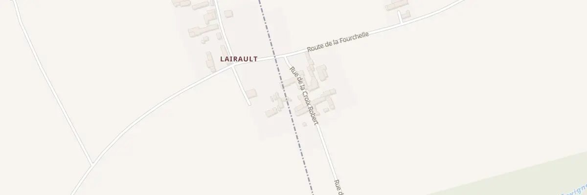 Plan du 4 Rue de la Croix Robert à Doussay