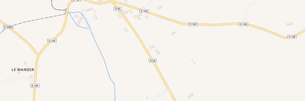 Plan du 4 Rte Départementale 64 à Prêtreville