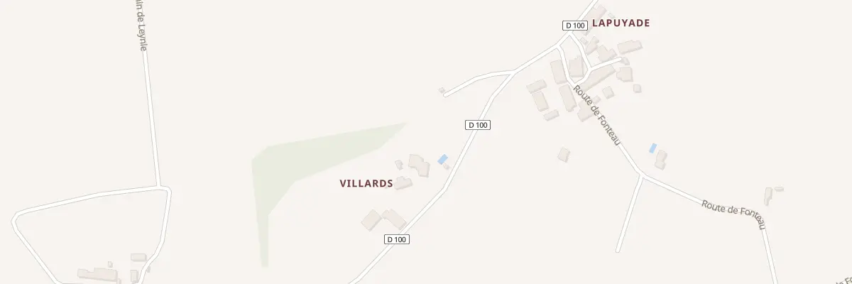 Plan du 391 Rte de Crepieux à Saint Privat en Périgord