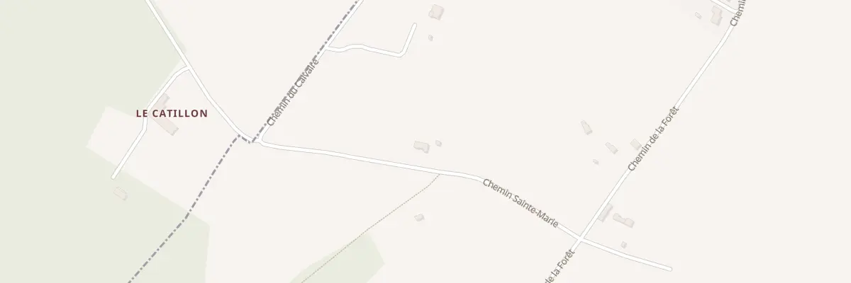 Plan du 176 Che Sainte-Marie au Theil-en-Auge