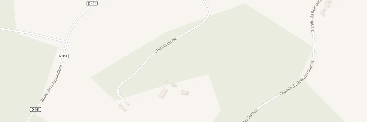 Plan du 5284 Au Bois des Dames à Ronsenac
