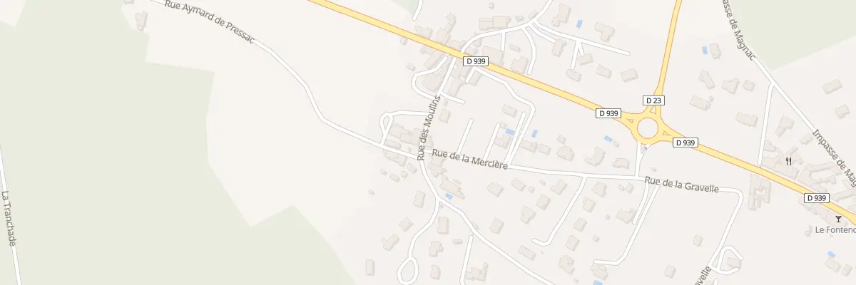 Plan du 248 Rue de la Mercière à Garat
