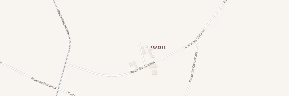 Plan du 48 Fraisse Nord à Chassaignes